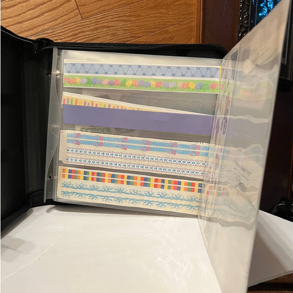 Create A Bag Generations Journaling Supplies Clear Plastic Insert Zippered Tote - Picture 4 of 8